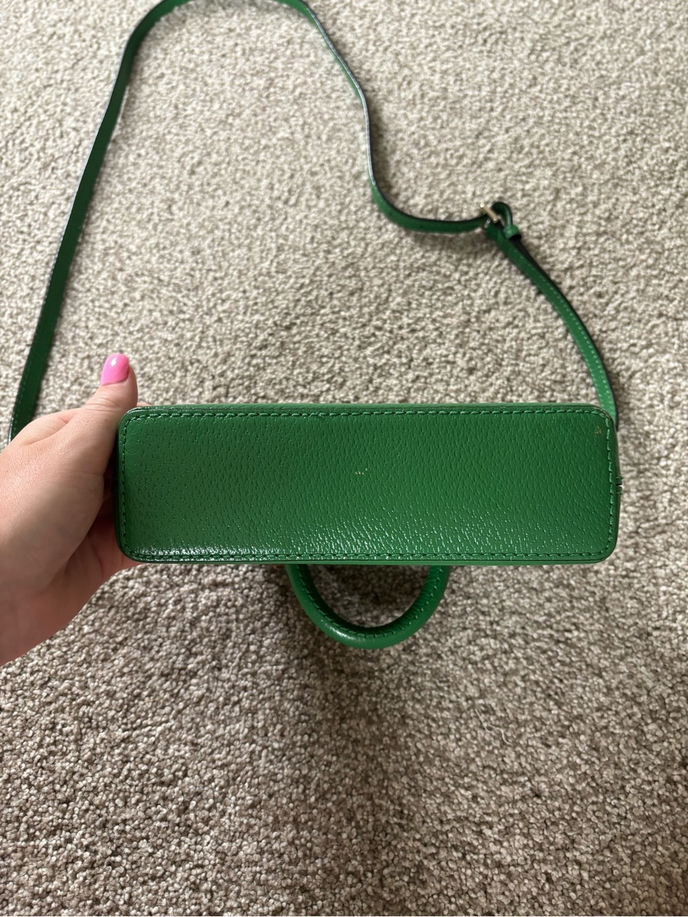 Kate Spade Green Purse - Picture 5 of 7